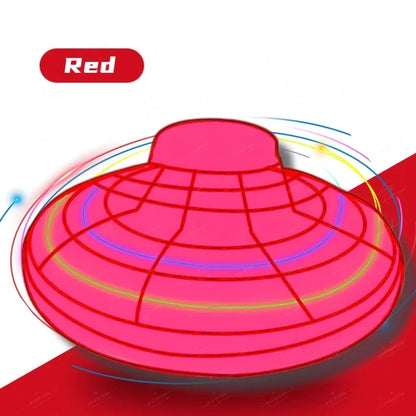 Mini Flying Ball Toys Magic Ball Flying Spinner Flight Gyro UFO Fingertip Drone Aircraft induction gyroscope Decompression Toy